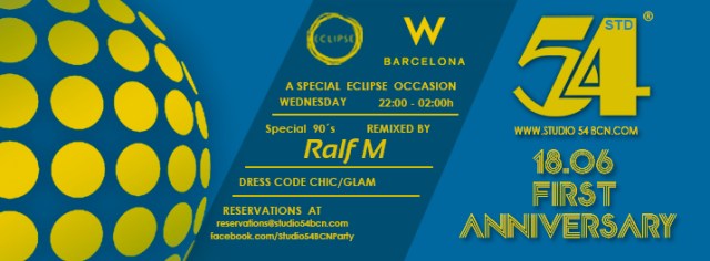 Aniversario Studio 54 BCN